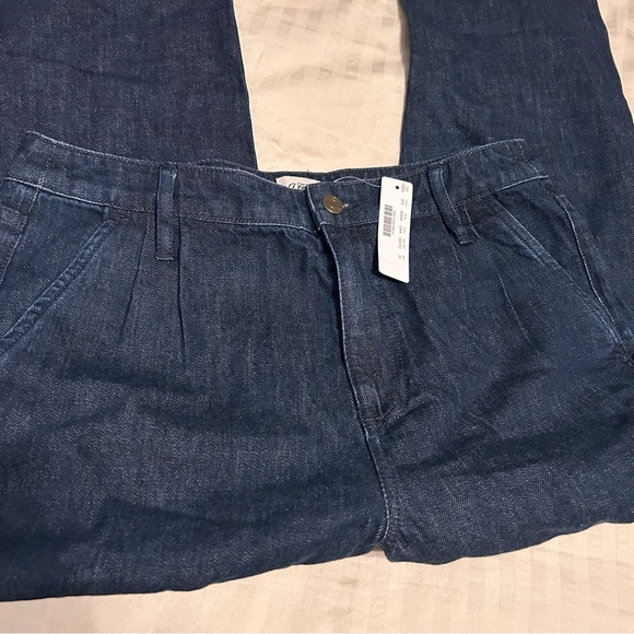 J. Crew Pleated Denim Jeans NWT - Picture 3 of 11